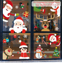 Christmas Window Sticker Merry Christmas Decorations For Home