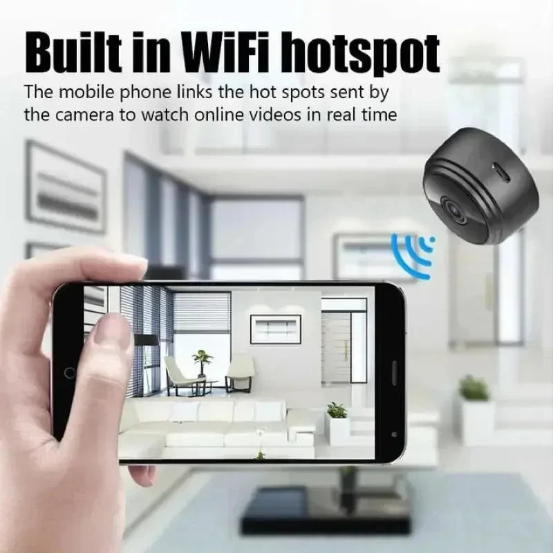 A9 Wifi Security Monitoring Wireless Remote Night Vision Video  Mini HD Camera