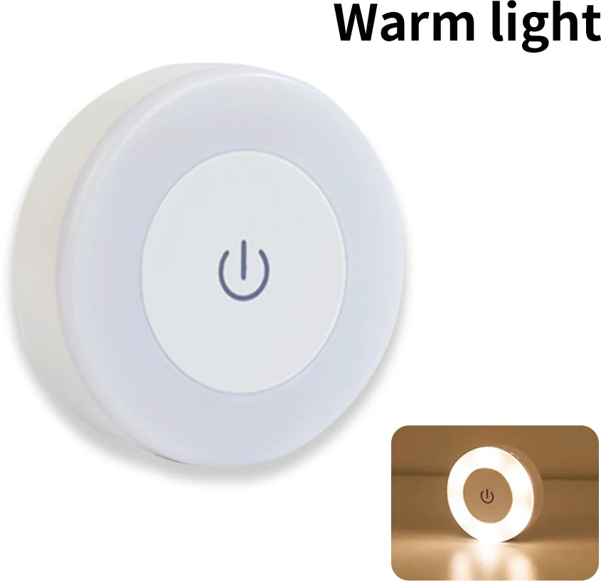Rechargeable Night Light with Touch Switch Dimmable Magnetic Book Light