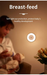 Rechargeable Night Light with Touch Switch Dimmable Magnetic Book Light