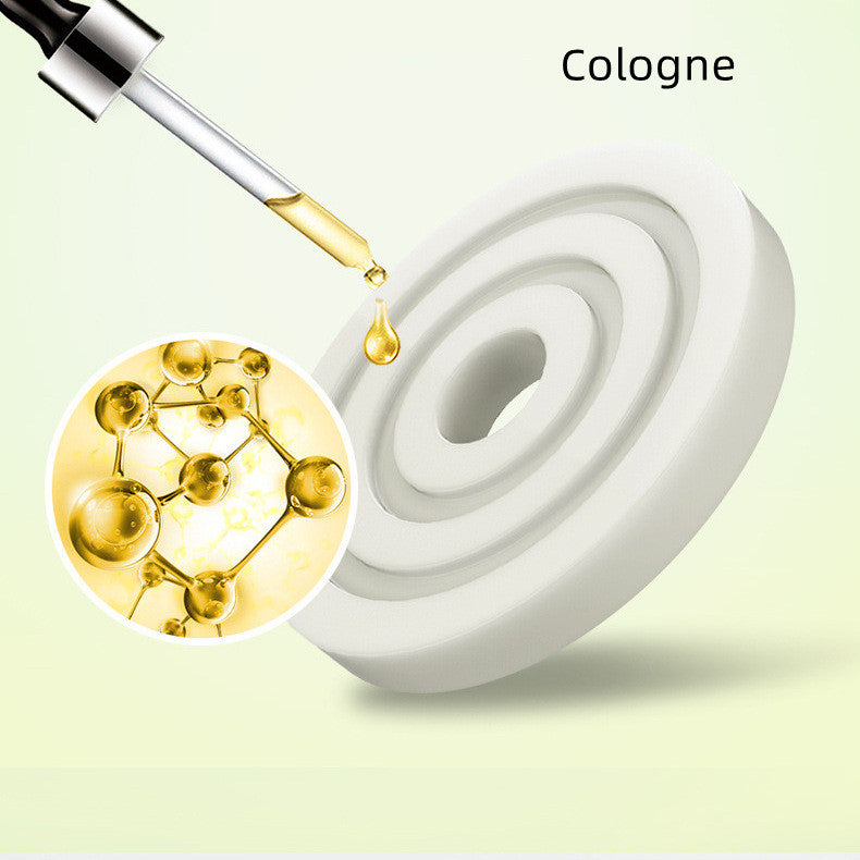 360° Rotating Solar Car Air Freshener with Magnetic Aroma Diffuser