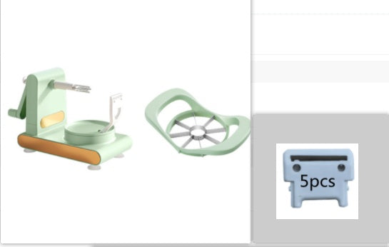 Hand-cranked Multifunctional  Peeler Machine Home Peeler Cutter Kitchen Slicer Tools