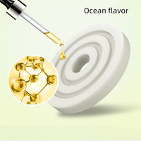 360° Rotating Solar Car Air Freshener with Magnetic Aroma Diffuser