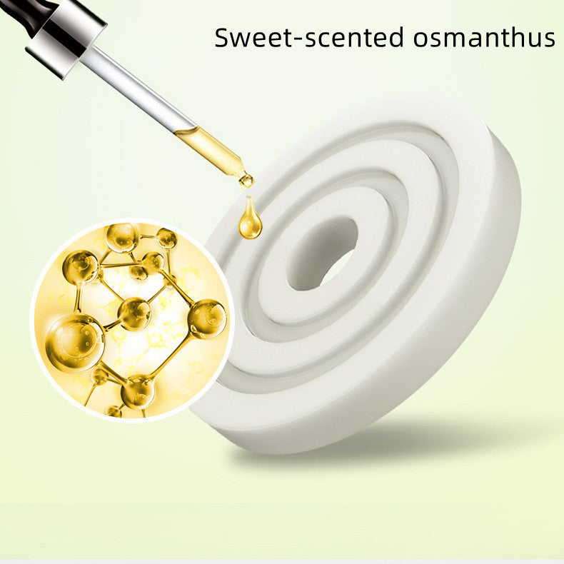 360° Rotating Solar Car Air Freshener with Magnetic Aroma Diffuser