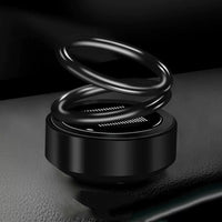 360° Rotating Solar Car Air Freshener with Magnetic Aroma Diffuser