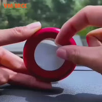 360° Rotating Solar Car Air Freshener with Magnetic Aroma Diffuser